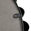 Beaded Round Wall Mirror 27"D