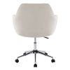 Home Office Chair , Swivel Adjustable Task Chair Executive Accent Chair with Soft Seat
