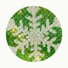 3pcs 60 Lights Snowflake Medium Coarse Cloth Battery Type (Not Included) Garden Gift Box Decoration