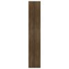 Book Cabinet/Room Divider Brown Oak 23.6"x11.8"x65.4" Engineered Wood