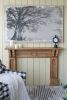 59" x 39" Large Arboreal Shelter Canvas Art Print, Traditional Style Floral Wall Art, Home Decor Accent Piece