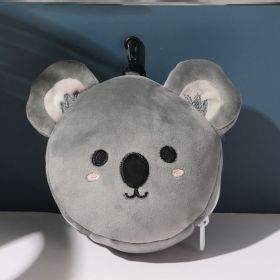 Eye Mask Headrest Two-in-one Pillow Integrated Eye Mask Student Backpack Pendant Key (Option: Koala-Other Specifications)
