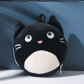 Eye Mask Headrest Two-in-one Pillow Integrated Eye Mask Student Backpack Pendant Key (Option: Cat-Other Specifications)