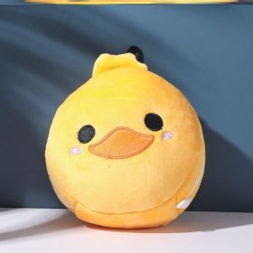 Eye Mask Headrest Two-in-one Pillow Integrated Eye Mask Student Backpack Pendant Key (Option: Small Yellow Duck-Other Specifications)