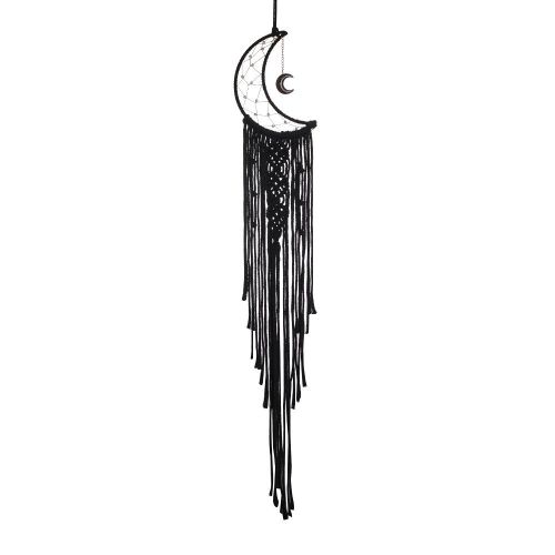 1pc Black Moon Decor Dream Catcher; Hanging Dream Catcher; Wall Decor Valentine's Day Gifts Birthday Gifts