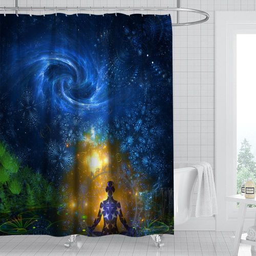 Digital Print-free Bathroom Curtain